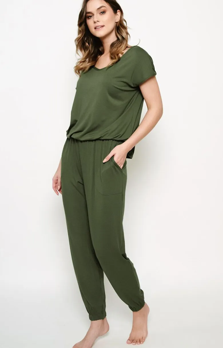 Kombinezon damski khaki Paramo
