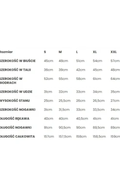 Kombinezon z szerokimi nogawkami czerwony S285
