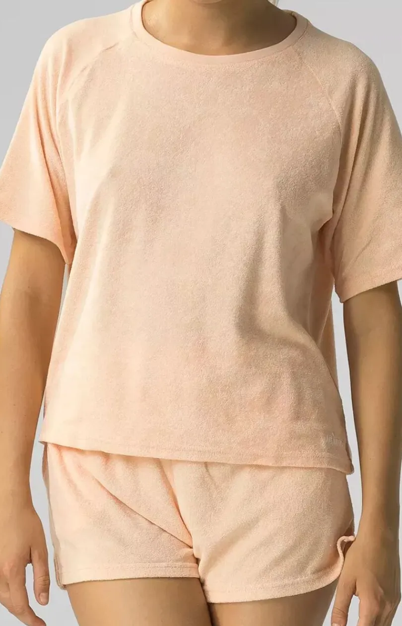 Damskie ATLANTIC Piżamy Damskie Krótkie|Bielizna Homewear - Kopet daki Frotte HP-473