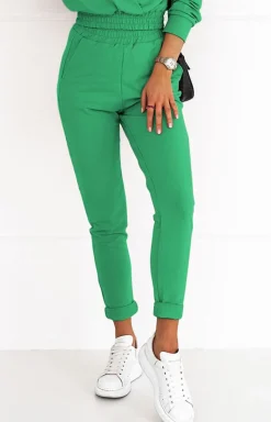 Ivon Moda - Komplet dresowy damski zielony Perfect D16