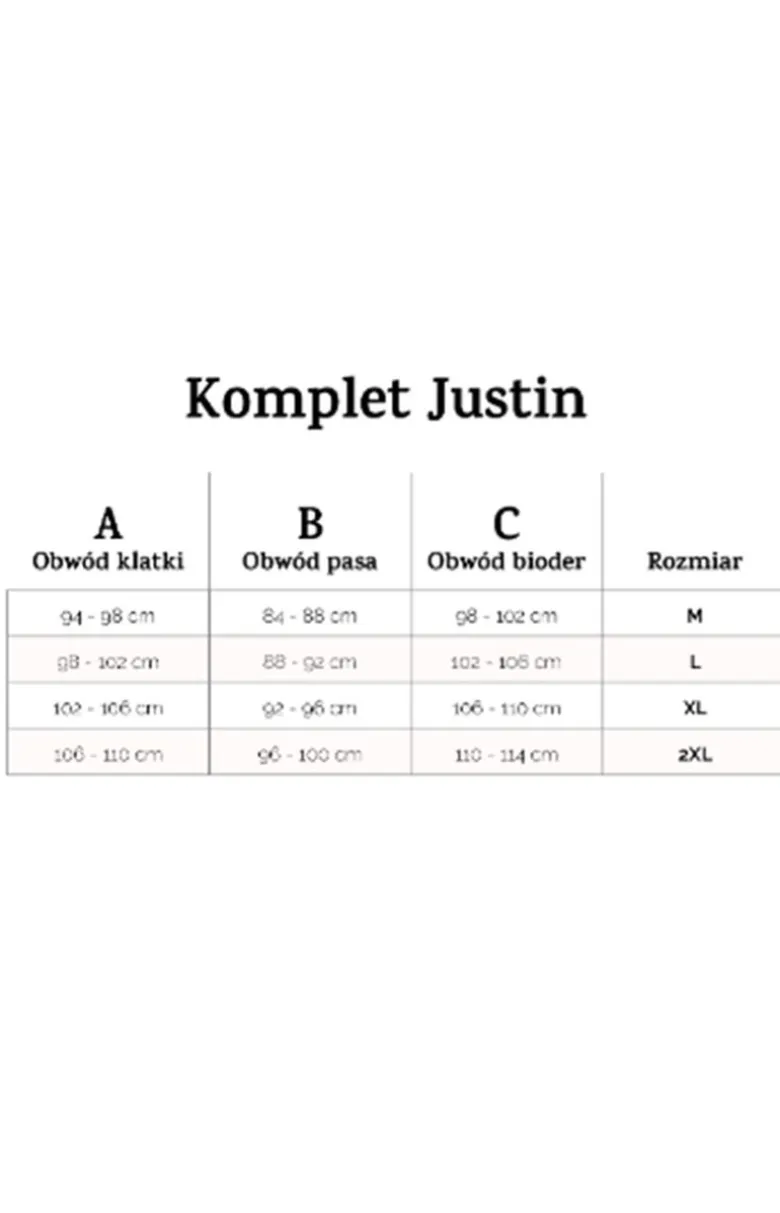 Komplet męski dresowy Justin