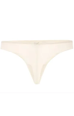 Koronkowe stringi damskie ecru Romance LV-ST20