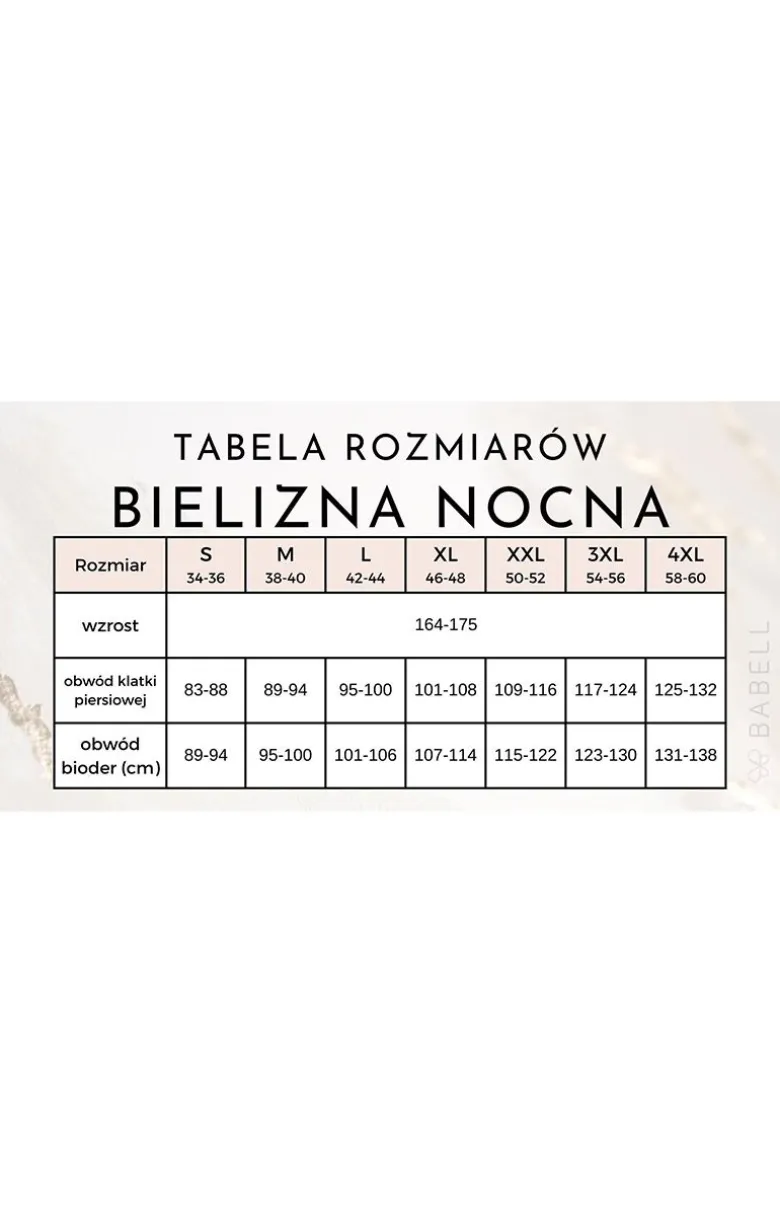 Koszula nocna damska czerwona Simone