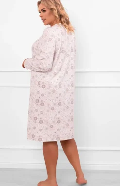 Damskie Italian Fashion Koszule Nocne|Koszule Nocne Damskie - Koszula nocna damska długi rękaw Satui
