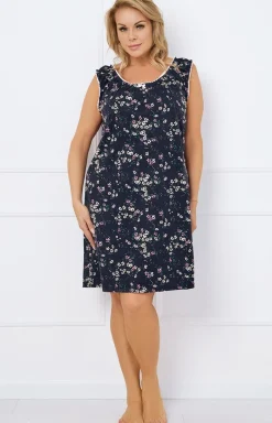 Damskie Italian Fashion Koszula Nocna Na Ramiączkach|Koszule Nocne Damskie - Kozua nocna daka na zerokie raiączko Ai