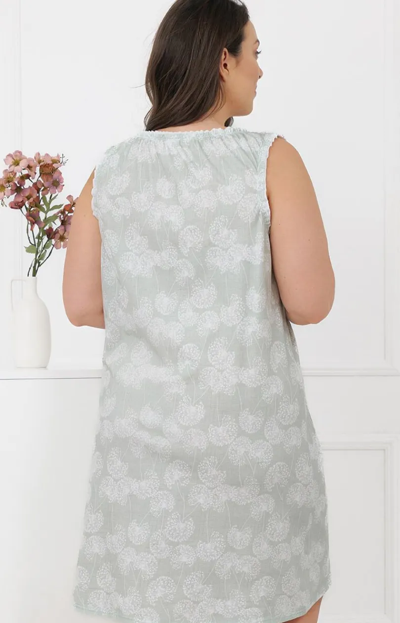 Damskie Italian Fashion Koszule Nocne Damskie|Koszula Nocna Na Ramiączkach - Koszua nocna na szerokich raiączkach iętowa Pera