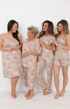 Damskie Italian Fashion Piżamy Damskie|Piżamy Dwuczęściowe - Krótka piżama damka Harmonia