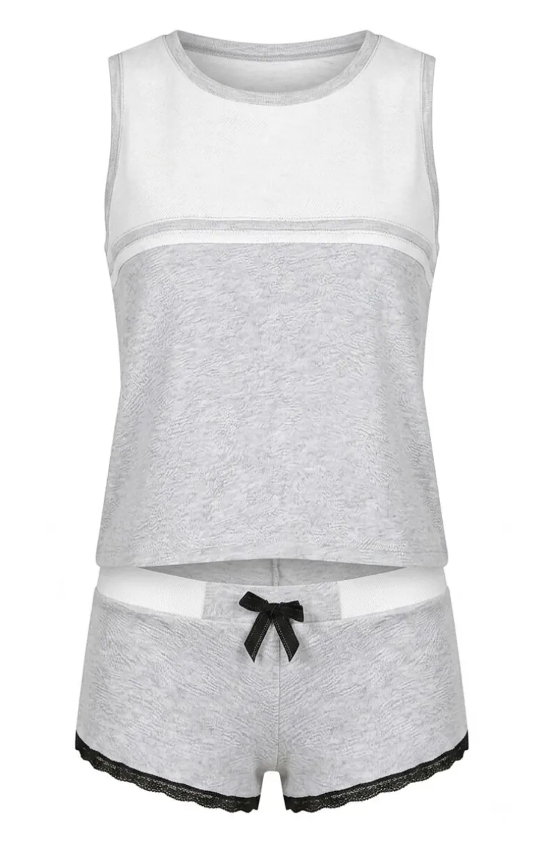 Krótka piżama damska homewear dres Aliyya LC 90370