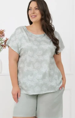 Damskie Italian Fashion Piżamy Damskie Krótkie|Piżamy Damskie - Krótka piżaa daka iętowa Kaina