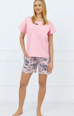 Damskie Italian Fashion Piżamy Bawełniane|Piżamy Damskie Krótkie - Krótka piżaa daka Toliana
