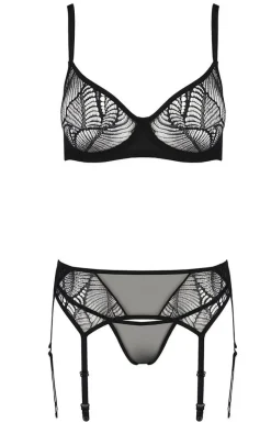 Passion Koszulki|Komplety Bielizny - Leafa komplet koronkowy set ECO
