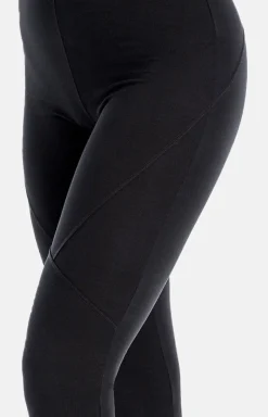 Damskie Teyli Legginsy|Legginsy Damskie - egginy bawełniane dakie czarne Konni