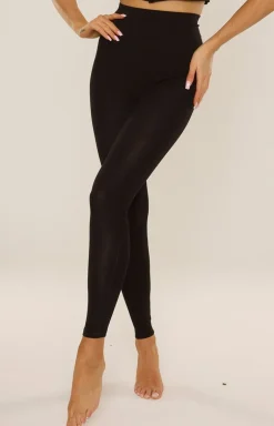 Legginsy damskie czarne Khali 801