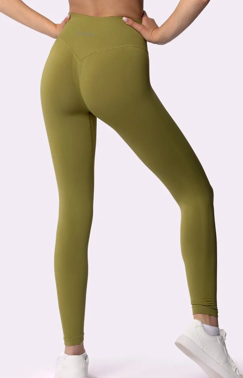 Legginsy sportowe oliwkowe Flex Innergy