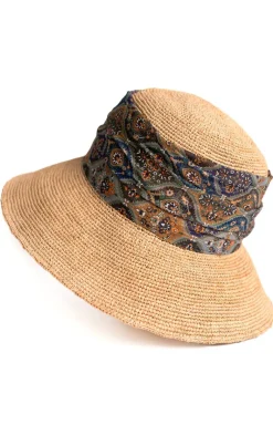 Letni kapelusz damski o kroju rondelka Ellie cz25254-1