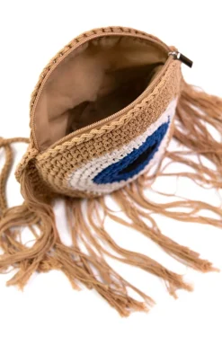 Mała pleciona torebka damska w stylu boho Izzy tr24183-1