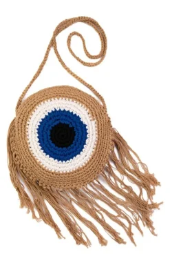 Mała pleciona torebka damska w stylu boho Izzy tr24183-1