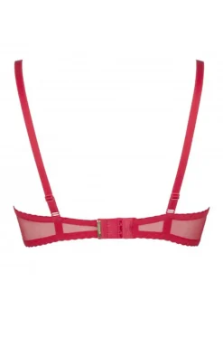 Magenta biustonosz peek-a-boo V-6441