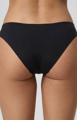 Damskie PURE SIN Bielizna Plus Size|Figi Bezszwowe - ajtki bezzwowe figi dakie czarne Pure Caic