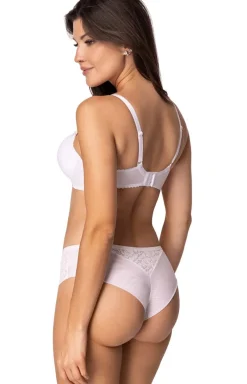 PariPari Lingerie Figi Brazylijskie - ajtki brazyiany z wyoki tane białe aia