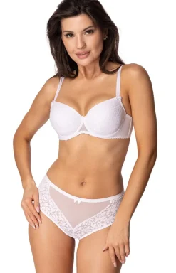 PariPari Lingerie Figi Brazylijskie - ajtki brazyiany z wyoki tane białe aia