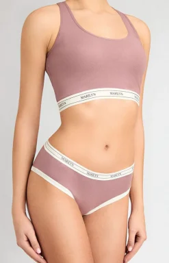 Marilyn bawełniany tank-top różowy Denise