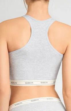 Marilyn Biustonosz Bezszwowy|Biustonosz Bez Fiszbin - bawełniany tank-top Denise