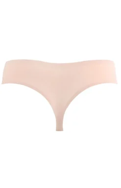 Marilyn bezszwowe stringi damskie beżowe Naked Skin