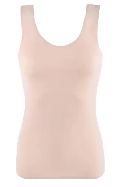 Marilyn bezszwowy top damski beżowy Naked Skin