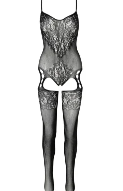 Marilyn Bodystocking|Body - bodystocking z imitacją pończoch Luna