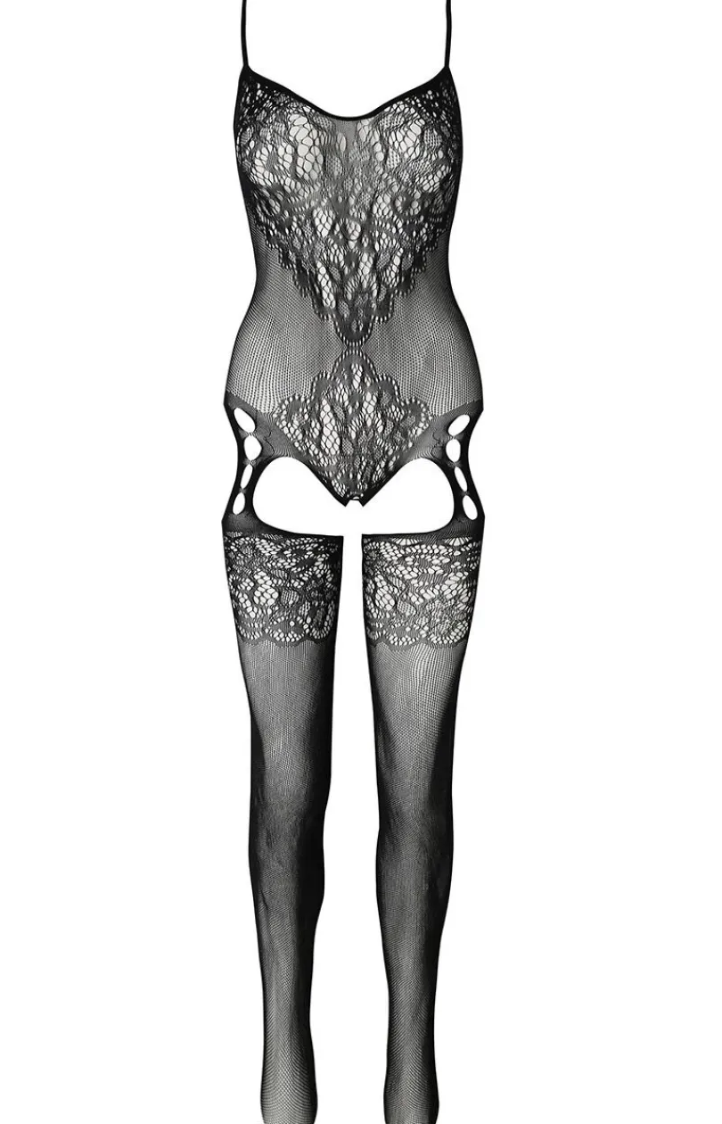 Marilyn Bodystocking|Body - bodystocking z imitacją pończoch Luna
