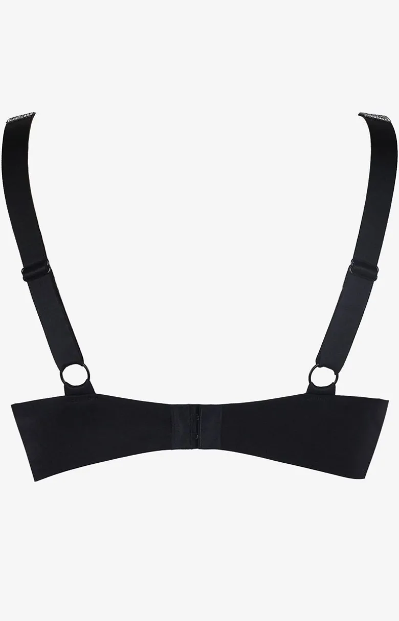 Marilyn czarny biustonosz push-up Mon Bijou Secret