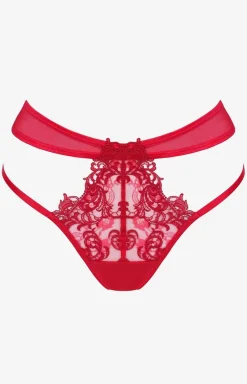 Marilyn czerwone stringi damskie Comme Si Comme Ca