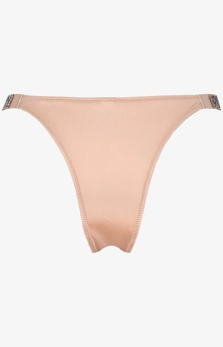Marilyn figi damskie tanga beżowe Mon Bijou Secret