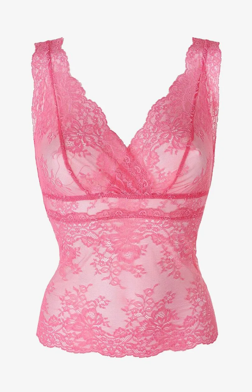 Damskie Marilyn Koszula Nocna Na Ramiączkach|Koszula Nocna Koronkowa - koronkowy top daki Roxanne