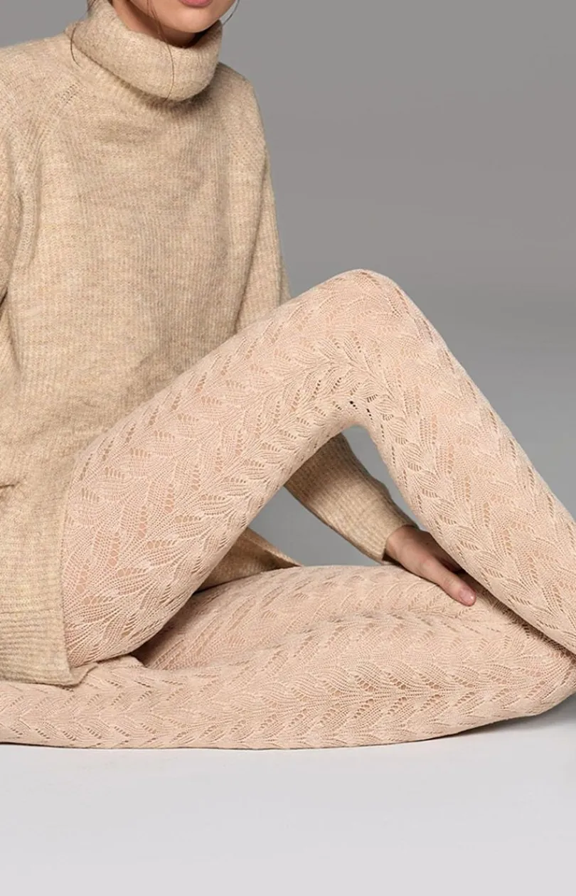 Marilyn Rajstopy Koronkowe|Rajstopy We Wzory - rajstopy o żakardowym splocie Jacquard D09 120 DEN
