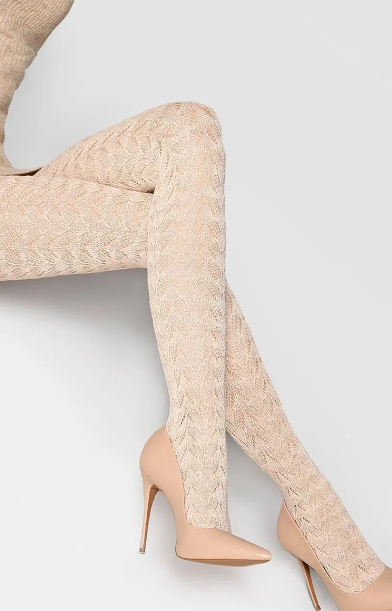 Marilyn Rajstopy Koronkowe|Rajstopy We Wzory - rajstopy o żakardowym splocie Jacquard D09 120 DEN