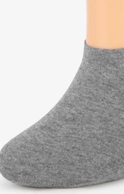 Damskie Marilyn Skarpetki|Skarpety Stopki - 2-pack stopki damskie z silikonem szare Discreet