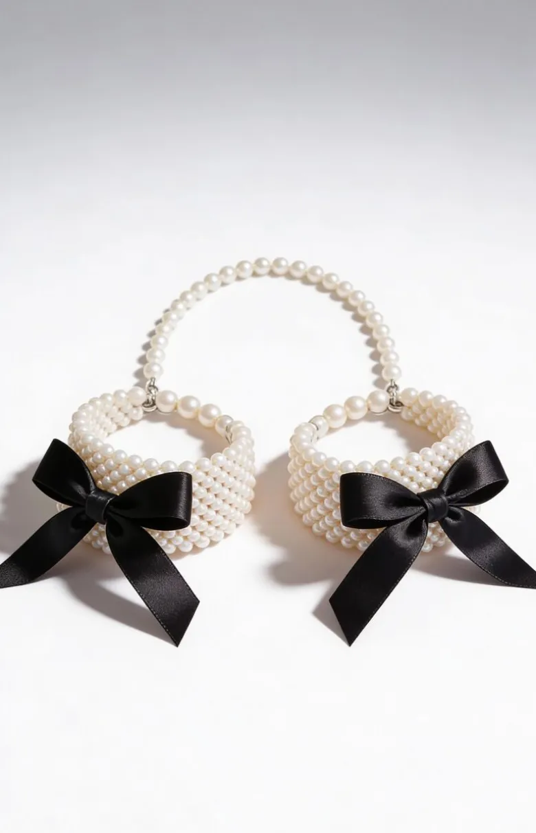 Marilyn perłowe kajdanki Pearls of the Night