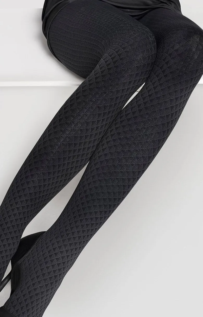 Marilyn rajstopy damskie w geometryczny Natti D11