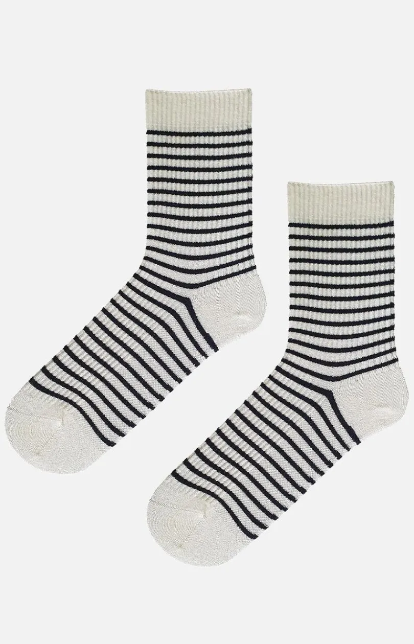 Damskie Marilyn Skarpetki|Długie Skarpetki - skarpetki damskie w paski Stripes