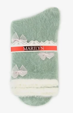 Marilyn skarpetki damskie zielone Coozy D41