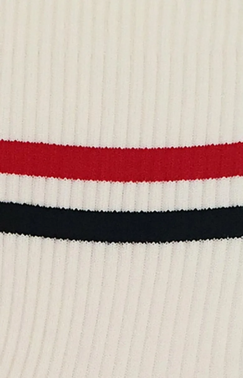 Męskie Marilyn Skarpety Męskie - skarpetki męskie z wiskozą w sportowym stylu czarne Striped Stripe