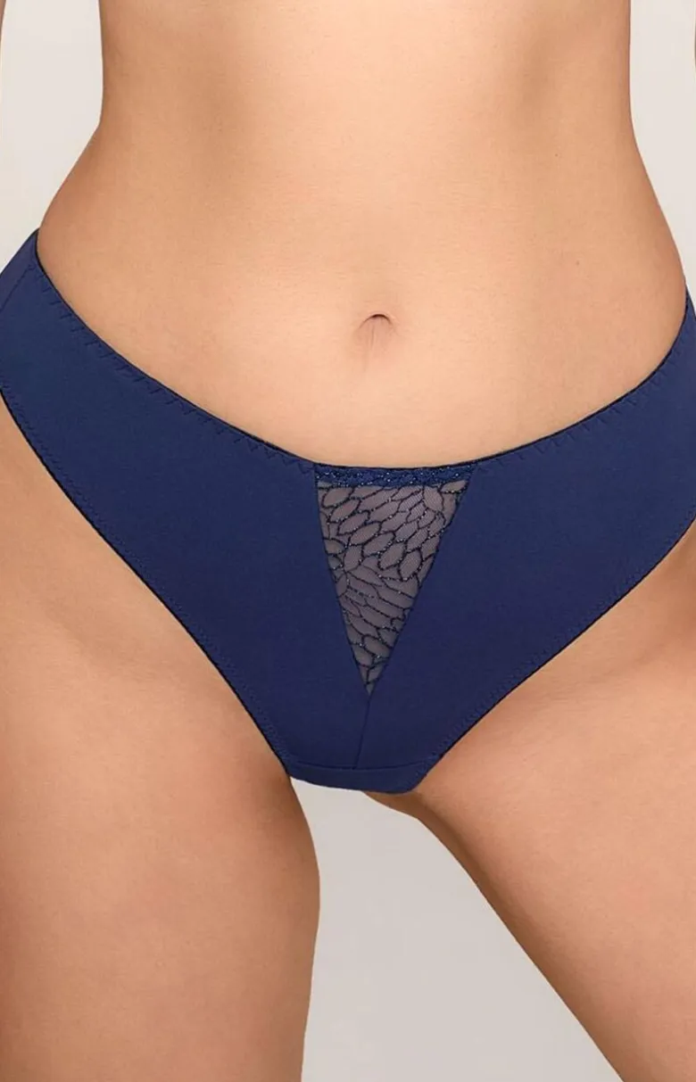 Marilyn stringi damskie z haftem Sapphire