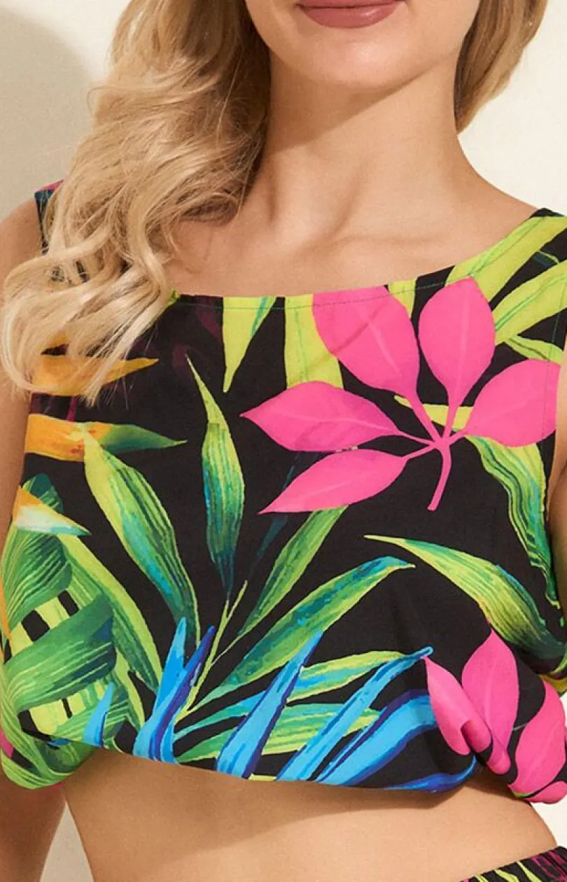 Marilyn Moda - top daki na zerokich raiączkach Aruba