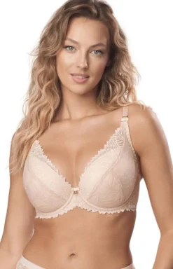 Mefemi biustonosz push-up cappuccino Aida