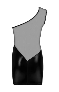 Damskie Beauty Night Dancewear & Clubwear|Seksowna Koszula Nocna - Mini sukienka na jedno ramię Loreen