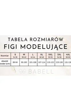 Modelujące beżowe majtki damskie BBL 204
