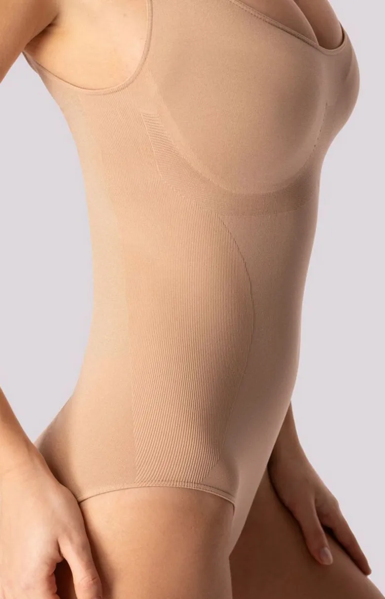 Mona body damskie modelujące beżowe Shapewear