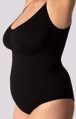 Mona body damskie modelujące czarne Shapewear Plus Size